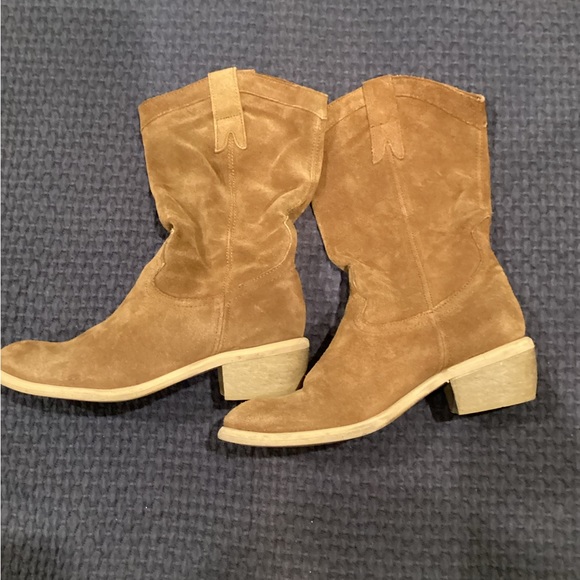 Suede Cowboy Boots - Picture 5 of 8